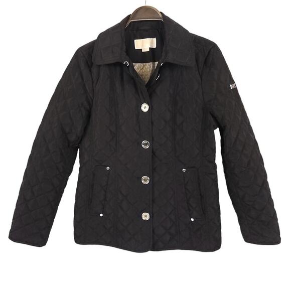 MICHAEL Michael Kors Quilted Button Down Jacket - Picture 8 of 15